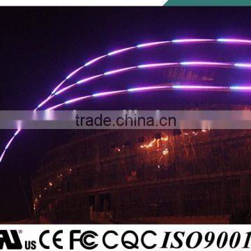 RGB CE FCC SASO led building outline lighting ip68 waterproof