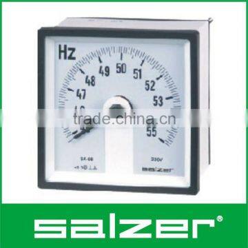 Salzer Brand Analog Frequency Meter 240DEG