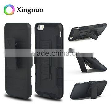 2015 new mobile phone holster combo case for iphone 6 plus