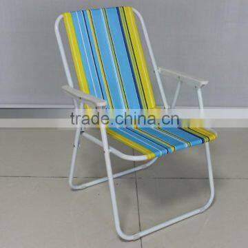 Stripe Fabric Spring Dining Chair photo-5