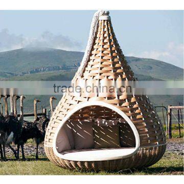 Swing Hanging Chair Patio Bed Adult Rattan Bamboo Nest Outdoor Garden Swing Quality Choice photo-4