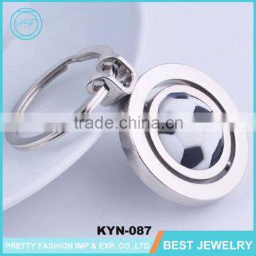 Souvenir 3D Holder Football Shape Key Chains/Soft Metal Key Chain