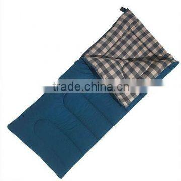 Square Shape 100% Cotton Flannel Sleeping Bag