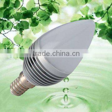 Clear Cover High CRI High Power E14 LED Candle Bulbs