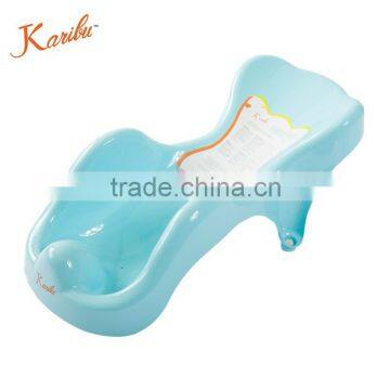 PM2836 Karibu Baby Care Product Plasitc Baby Layback Bath Chair Bath Seat Bath bed