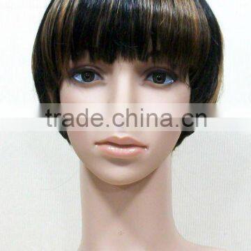 Bob synthetic hair wig for african americans