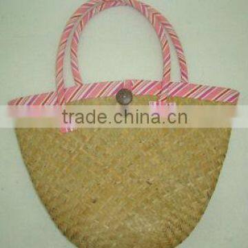 100% Natural straw bag