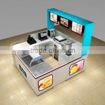 Affordable Ice Cream Kiosk design For mall