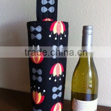 Wine Tote Bag, Wine Carrier, Wine Gift Bag, Canvas Wine Tote, Beverage Carrier