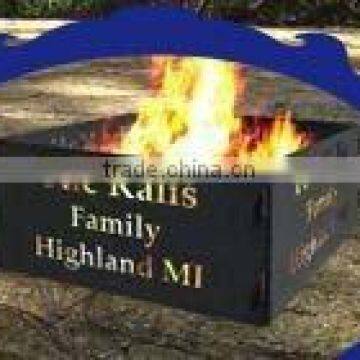 Outdoor Square Black Ring