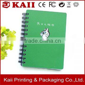 wholesale factory of spiral notebook with colored paper, high quality spiral notebook with colored paper made in China