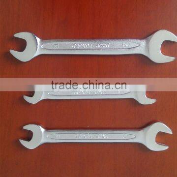 21x23 Chrome plated double open end spanner,Wrench,hand tools