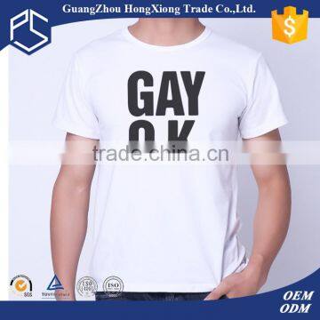 Welcome to custom summer short sleeve o neck printed gay t-shirt