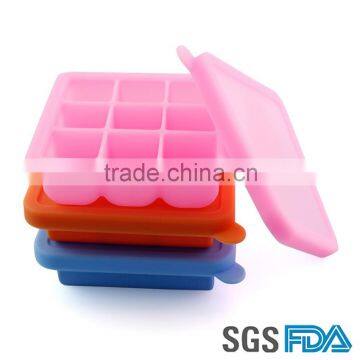 FDA&SGS Baby Food Storage Boxes, Silicone Food Storage Boxes