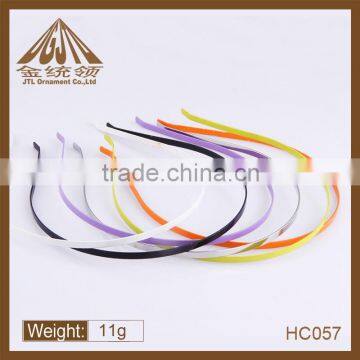 Fashion high quality colored hair bands in bulk