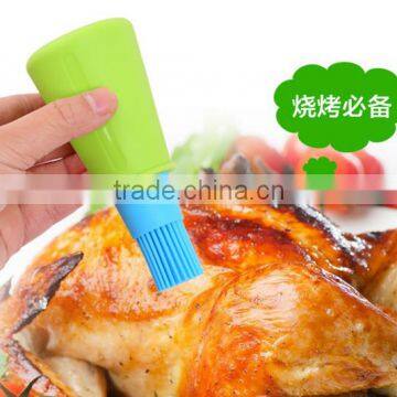 Hot Sale Food Grade Silicone Basting Brushes & Oil Bottle Brush,Baking and Grilling, Heat-Resistant Cooking Utensils