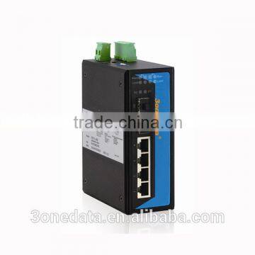6-port Managed Industrial Gigabit Ethernet Switch(4TP+2GS)