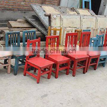 Reproduction Vintage Chinese Classical Antique Furniture Wooden Small Chair photo-2
