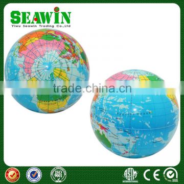 PU foam soft colorful global ball stress global ball