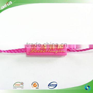 Hot Sale Custom Plastic Seal Tag String Locks Hang Tag String