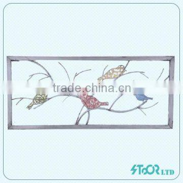 Spring Decor Bird Frame Photo Metal Home Decor with Wall decor