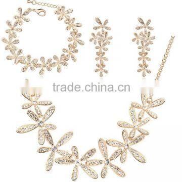 Jewelry sets ,18k Gold Plated Jewelry Sets ,Statement Necklace &Earrings &Pendant