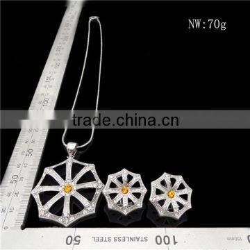 Wholesale Chunky Statement Necklace and Exquisite Ear Rings photo-3