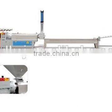 China hot sale DEKE single screw plastic recycle EVA granulating line(water cooling strand)