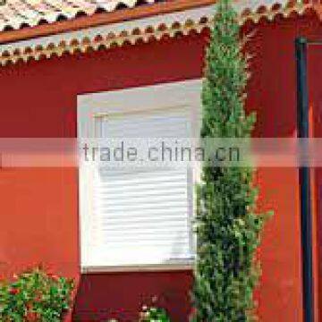 Aluminum window shutter motorised and manuel system