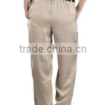 2015 Autumn/Winter Family Soft Printed Sleep Pants Wtih Black Belts Lounge Wear photo-2