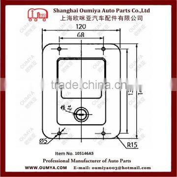 Paddle Handles With Key Truck Toolbox Latches 105146AS photo-2