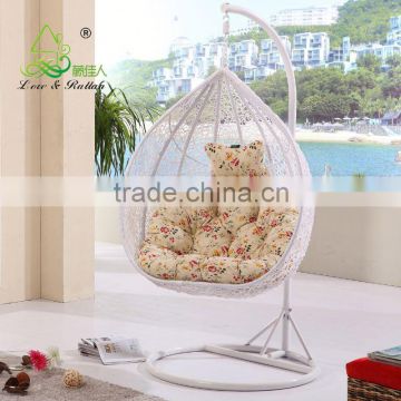 outdoor rattan wicker hanging egg chair