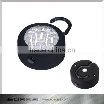 NS563 24 LED Portable LED Battery Work Light circle with hook AAA battery