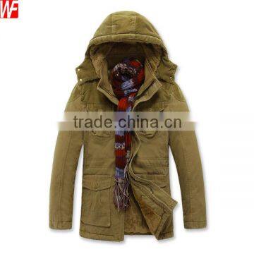 High Quality mens winter jacket coat Casual Cotton-padded mens coat