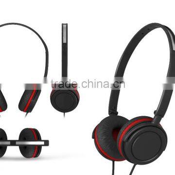 Cartoon Headphone High Mega Bass Headset with logo 3.5mm Connectors