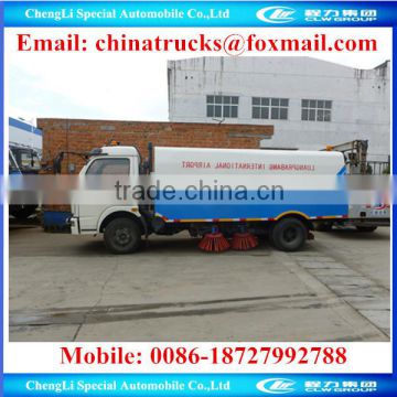 Dongfeng FRK 4*2 95HP sweeper road cleaning truck for sale