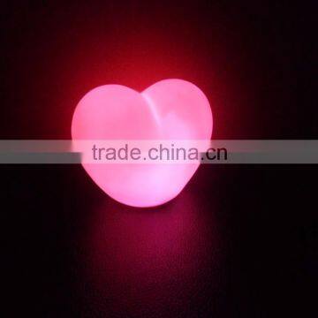 Kids toy heart shape led night light