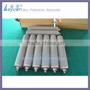 High quality 10 20 40 inch titanium powder micron filter/5 micron titanium filter