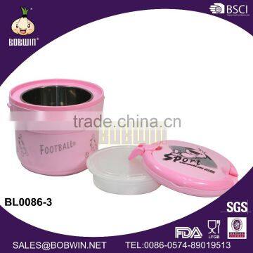 Portable Stainless Steel Lunch Box With Lock