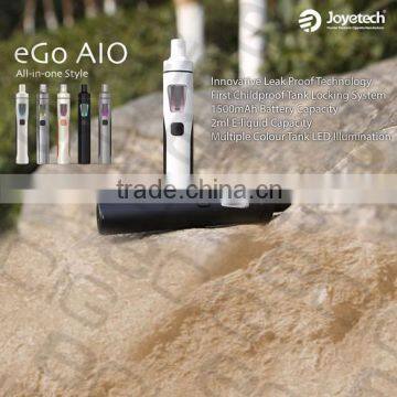 Small And Powerfull Affordable Vaporizer Pen Joyetech eGo AIO E Cigarette 1500mAh With Fantacstic Colors Child Proof