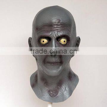 Halloween Party Cosplay old man Latex rubber Mask Costume dress Carnival costume