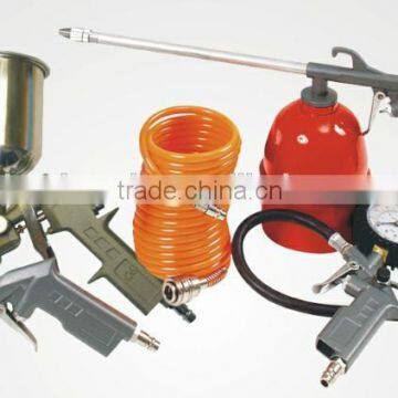 5 pc air tool kit, air duster kit, spray gun kit