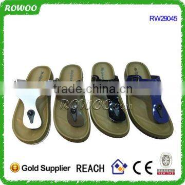 Hot sale T shape EVA flip flop,Beach eva slipper,Cork slippers