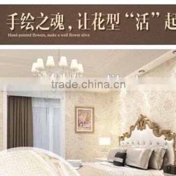 2015 New Modern Vinyl 3d Wallpaper Designs for Home Decoration Wallpaper photo-6