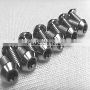 GR5 6Al4V T25 Ti64 Titanium Rotor Bolts M5x10mm Screws For MTB Disc brake rotors