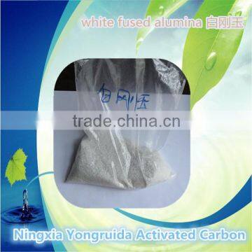 Best selling white corundum/white fused alumina/natural corundum granuler in high purity with low price