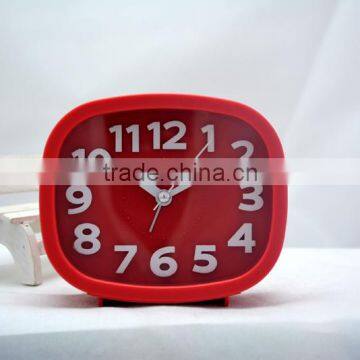 high quality ABS material desktop alarm clock for hotel digital desktop clock