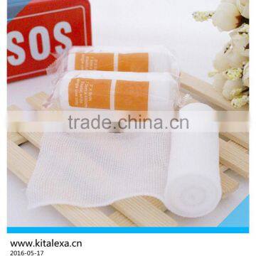 PBT Medical Elastic Bandage Gauze Bandage the Wound Bandage Degreasing Fracture 7.5x450cm
