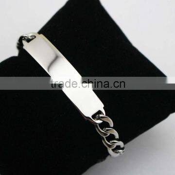 Factory Customize Stainless Steel Tag ID Bracelet Men's Jewelry photo-3