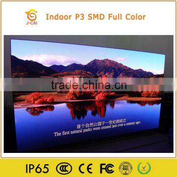 2015 popular product indoor P3 SMD led billboard for meeting room